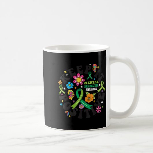 Mug Garder une conscience positive de la santé mentale (Droite)