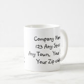 Mug garderie, garderie, enseignant, adresse de garde d (Devant droit)