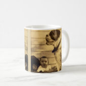 Mug Gardes pitbull des années 1920 (Devant droit)