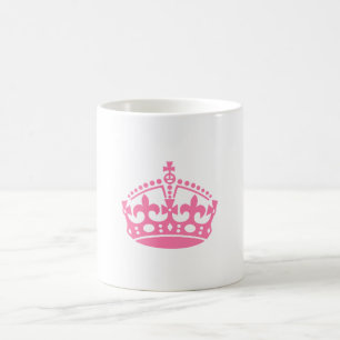 Mug Gardez calme couronne rose de victoire