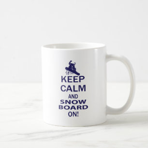 MUG GARDEZ-CALME-PLANE-SNOWBOARD