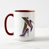 MUG GARDEZ CLASSE - VIOLET (Gauche)
