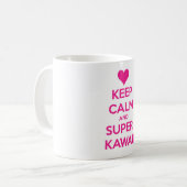 Mug Gardez Kawaii calme et superbe (Devant gauche)
