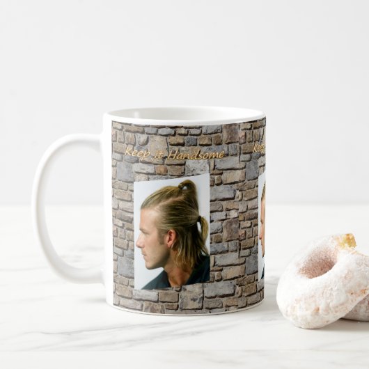Mug Gardez-le beau (Avec donut)