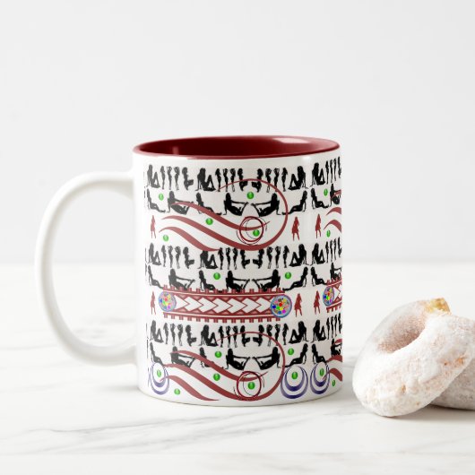 Mug Gardez-le beau (Avec donut)