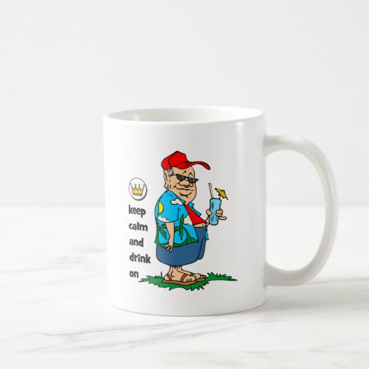 Mug gardez le calme (Droite)