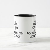 Mug Gardez le calme en se concentrant sur la (Centre)