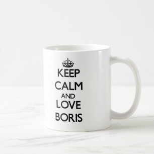 Mug Gardez le calme et aimez Boris