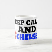 Mug Gardez le calme et aimez Chelsea ! (Centre)