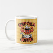 Mug Gardez le calme et buvez (Gauche)