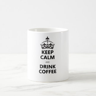 Mug Gardez Le Calme Et Buvez Du Café