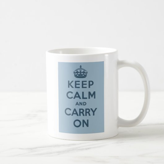 Mug Gardez le calme et continuez (Droite)