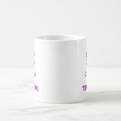 Mug Gardez le calme et continuez l'enseignement (Centre)
