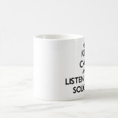 Mug Gardez le calme et écoutez l'avocat-conseil (Centre)