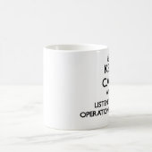 Mug Gardez le calme et écoutez le chef d'exploitation (Centre)