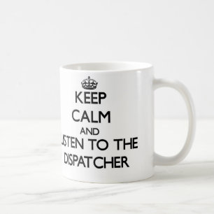 Mug Gardez le calme et écoutez l'expéditeur