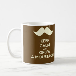 Mug Gardez le calme et élevez une moustache
