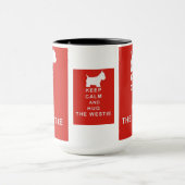 MUG GARDEZ LE CALME ET ÉTREIGNEZ L'ANNIVERSAIRE DE (Centre)