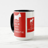 MUG GARDEZ LE CALME ET ÉTREIGNEZ L'ANNIVERSAIRE DE (Devant gauche)