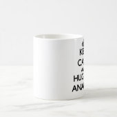 Mug Gardez le calme et étreignez un analyste (Centre)