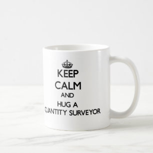 Mug Gardez le calme et étreignez un métreur