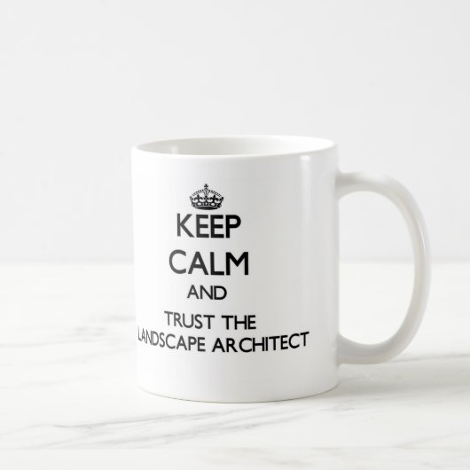 Mug Gardez le calme et faites confiance à l'architecte (Droite)