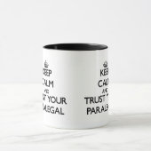 Mug Gardez le calme et faites confiance à votre (Centre)