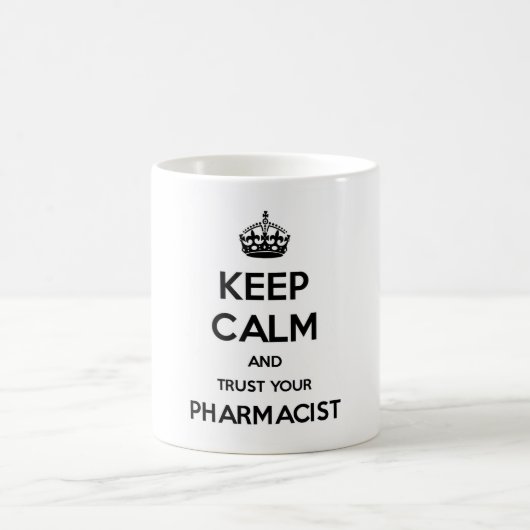 Mug Gardez le calme et faites confiance à votre (Centre)