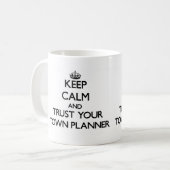 Mug Gardez le calme et faites confiance à votre (Devant gauche)