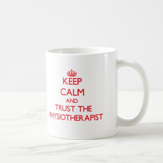 Mug Gardez le calme et faites confiance au (Droite)