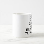Mug Gardez le calme et faites confiance au trésorier (Centre)