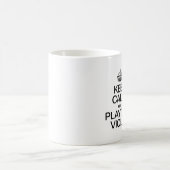 MUG GARDEZ LE CALME ET JOUEZ AU VIOLIN (Centre)