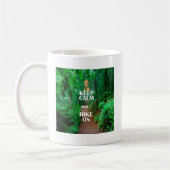 Mug Gardez le calme et la marche (Gauche)