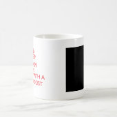 Mug Gardez le calme et la partie avec un Histologist (Centre)