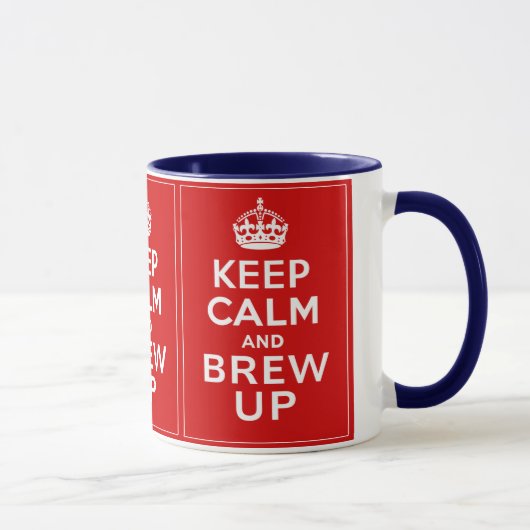Mug Gardez le calme et le Brew (Droite)