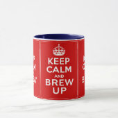 Mug Gardez le calme et le Brew (Centre)