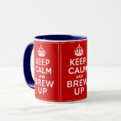 Mug Gardez le calme et le Brew (Devant gauche)