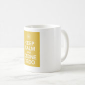 Mug GARDEZ LE CALME et le CEDNE DEDO (Devant droit)