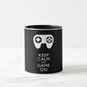 Mug GARDEZ LE CALME ET LE JEU EN MARCHE - Pavé de jeu