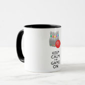 Mug GARDEZ LE CALME ET LE JEU SUR - Bowling (Devant gauche)