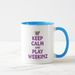 Mug Gardez le calme et le jeu Webkinz