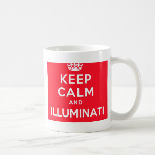 Mug Gardez le calme et l'Illuminati