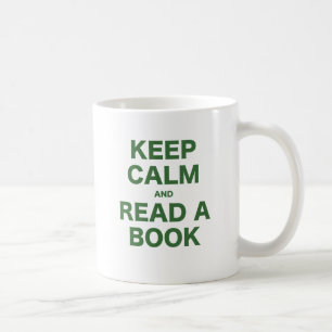 Mug Gardez le calme et lisez un livre