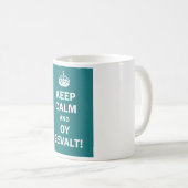Mug "Gardez le calme et l'Oy Gevalt ! " (Devant droit)
