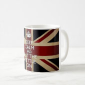 Mug Gardez le calme et mettez la bouilloire dessus (Devant droit)