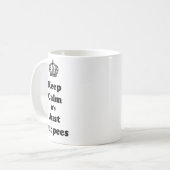 Mug Gardez le calme que c'est juste Burpees (Devant gauche)