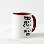 Mug Gardez Le Calme Tuba (Devant droit)