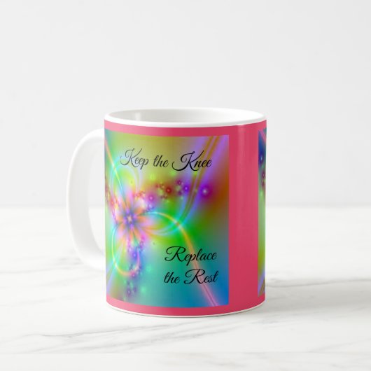 Mug Gardez le genou - pour remplacer le repos (Devant gauche)
