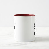 Mug Gardez le micro calme (Centre)