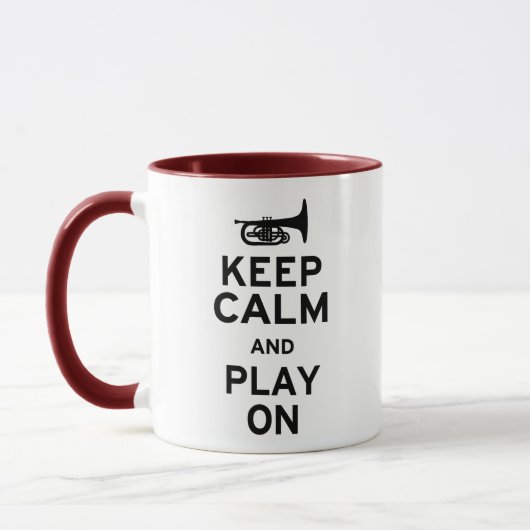 Mug Gardez le micro calme (Gauche)